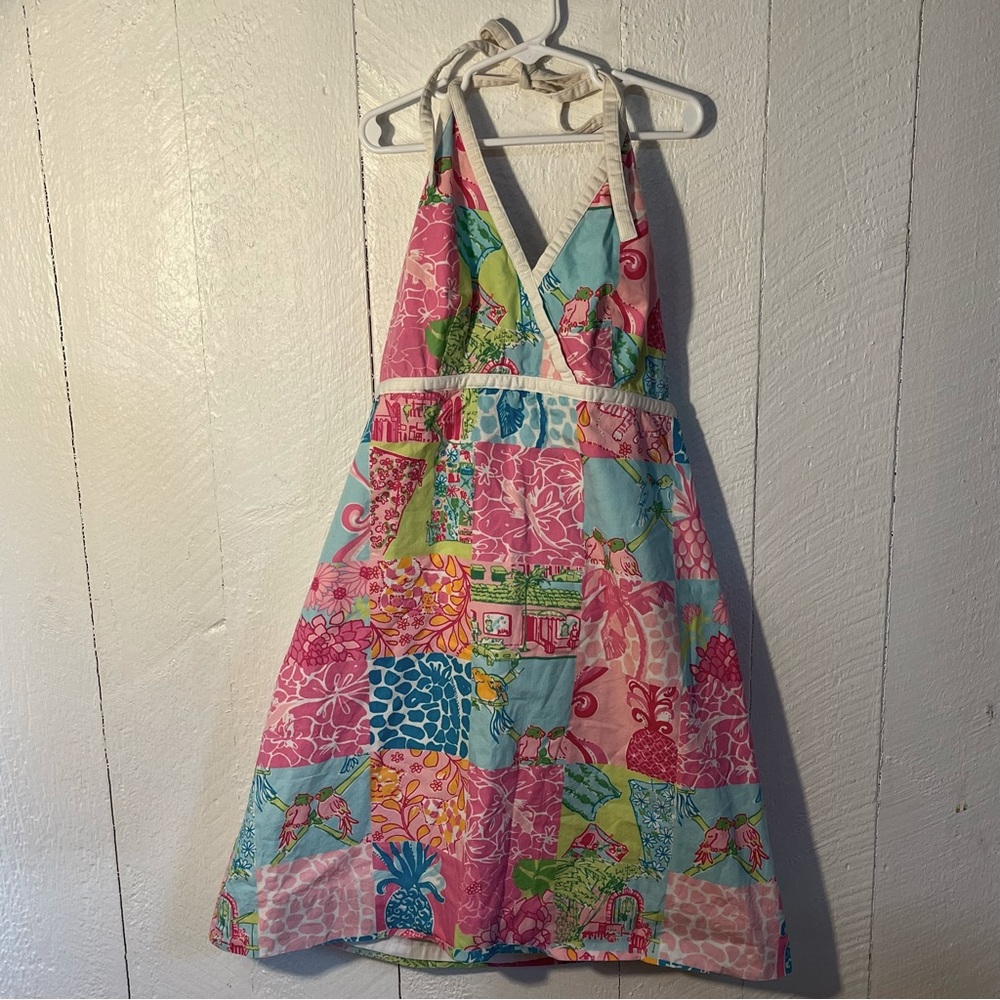 Vintage Lilly Pulitzer halter dress
